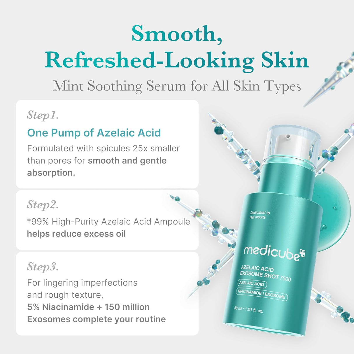 MEDICUBE | Azelaic Acid Exosome Shot 7500 - 30ml