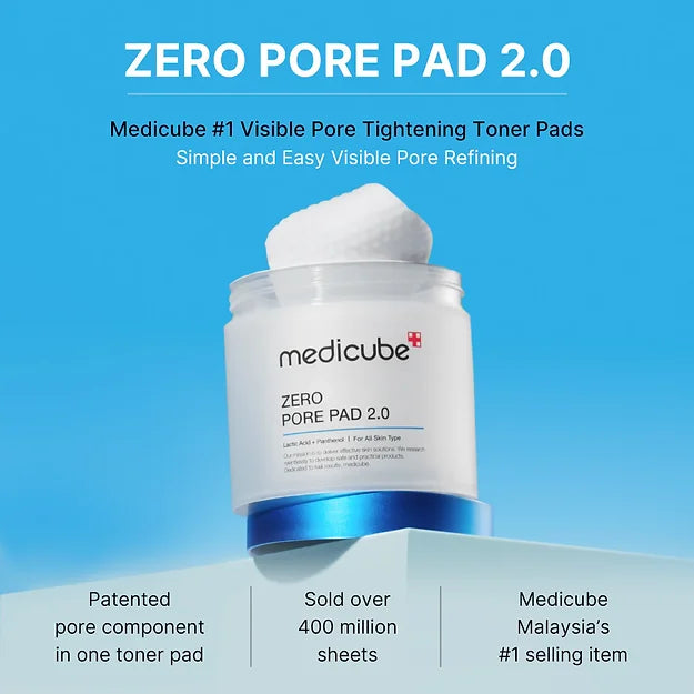 MEDICUBE | Zero Pore Pad 2.0 - 70 ud