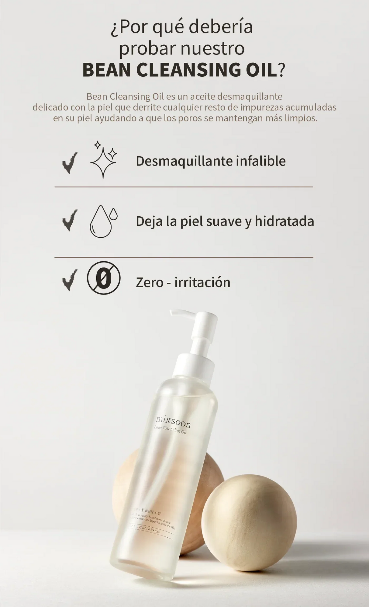 MIXSOON | Bean Cleansing Oil - 195ml - InternationalCosmetic