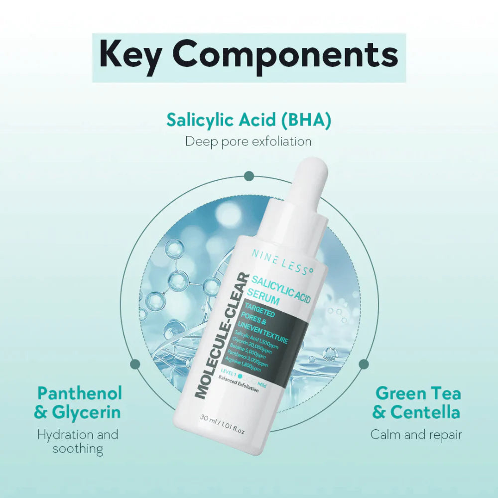 NINE LESS | Salicylic Acid Serum - 30ml
