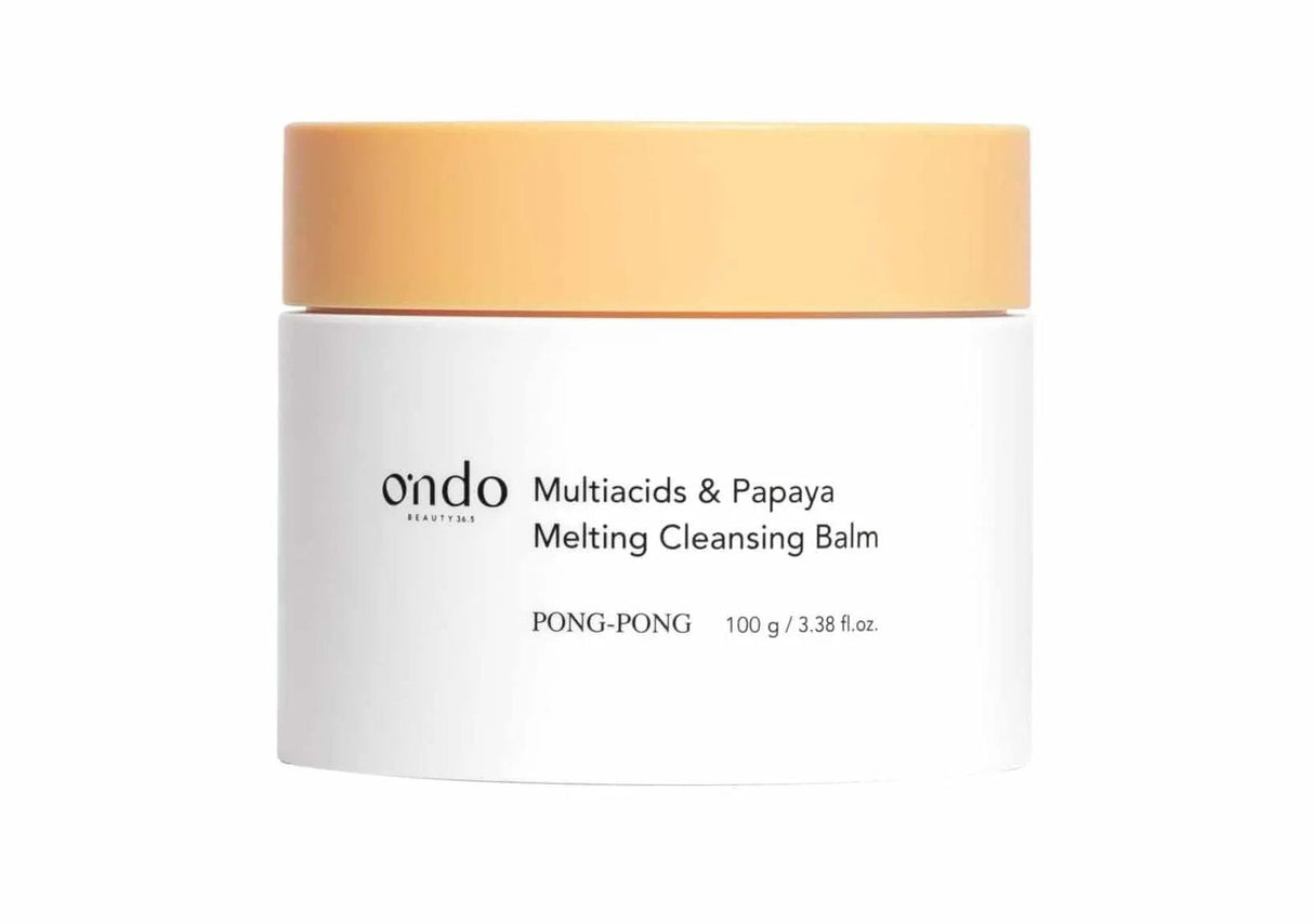 ONDO BEAUTY | Formato viaje Multiacids & Papaya Melting Cleansing Balm - 10 ml - InternationalCosmetic