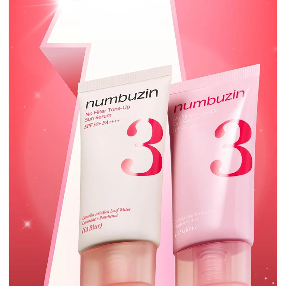 NUMBUZIN | No.3 No Filter Tone-Up Sun Serum SPF50+ PA++++ - 50ml