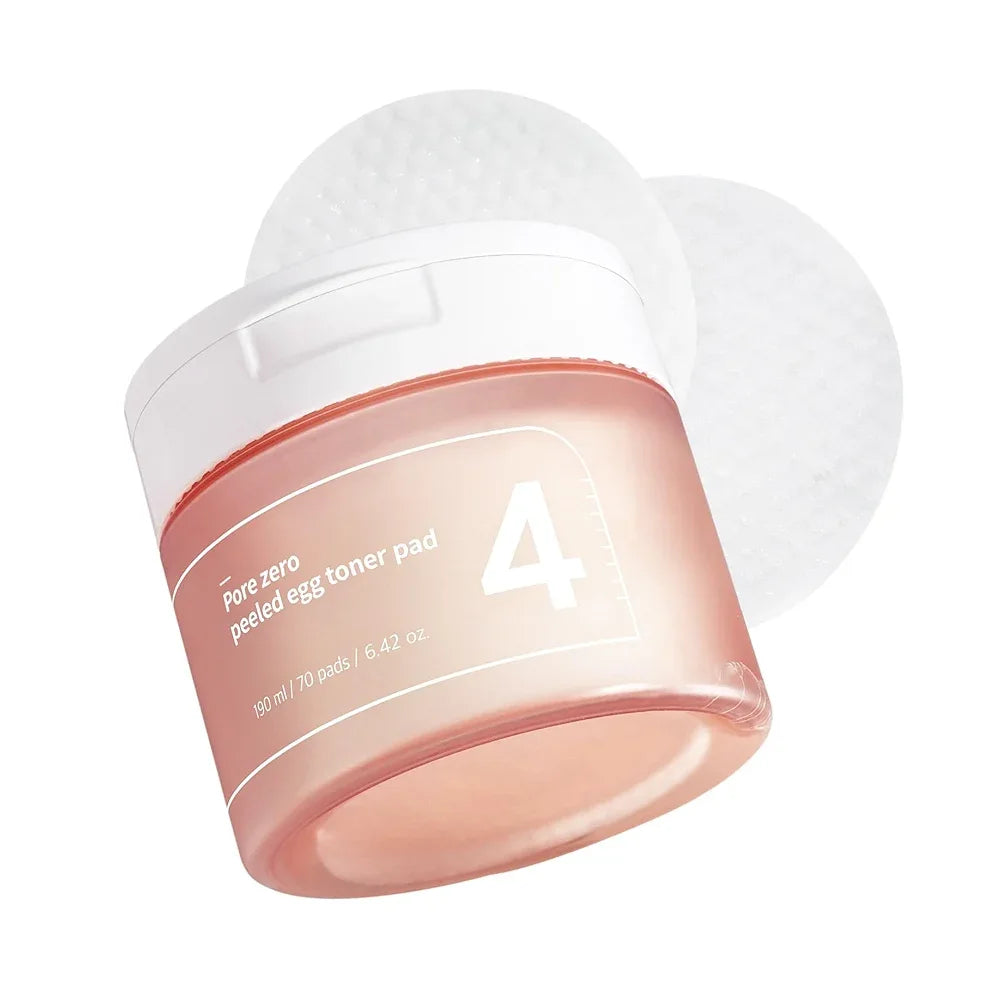 NUMBUZIN | No.4 Pore Zero Peeled Egg Toner Pad - 70ud - InternationalCosmetic