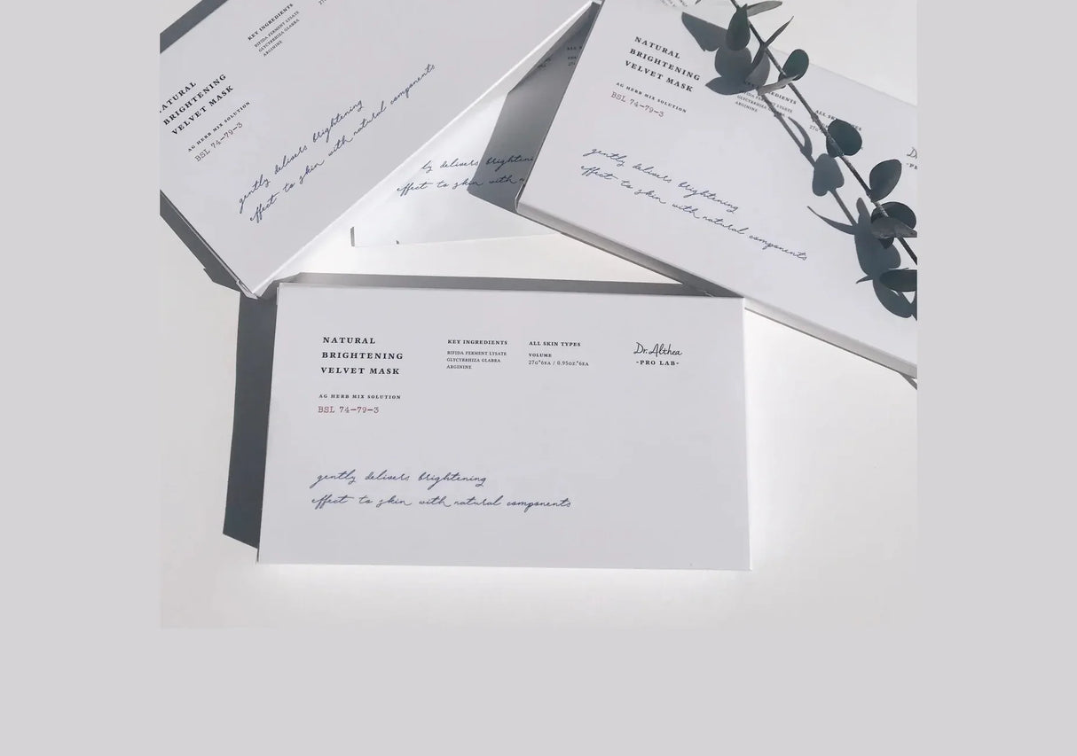 DR. ALTHEA | Natural Brightening Velvet Mask - 6ud - InternationalCosmetic