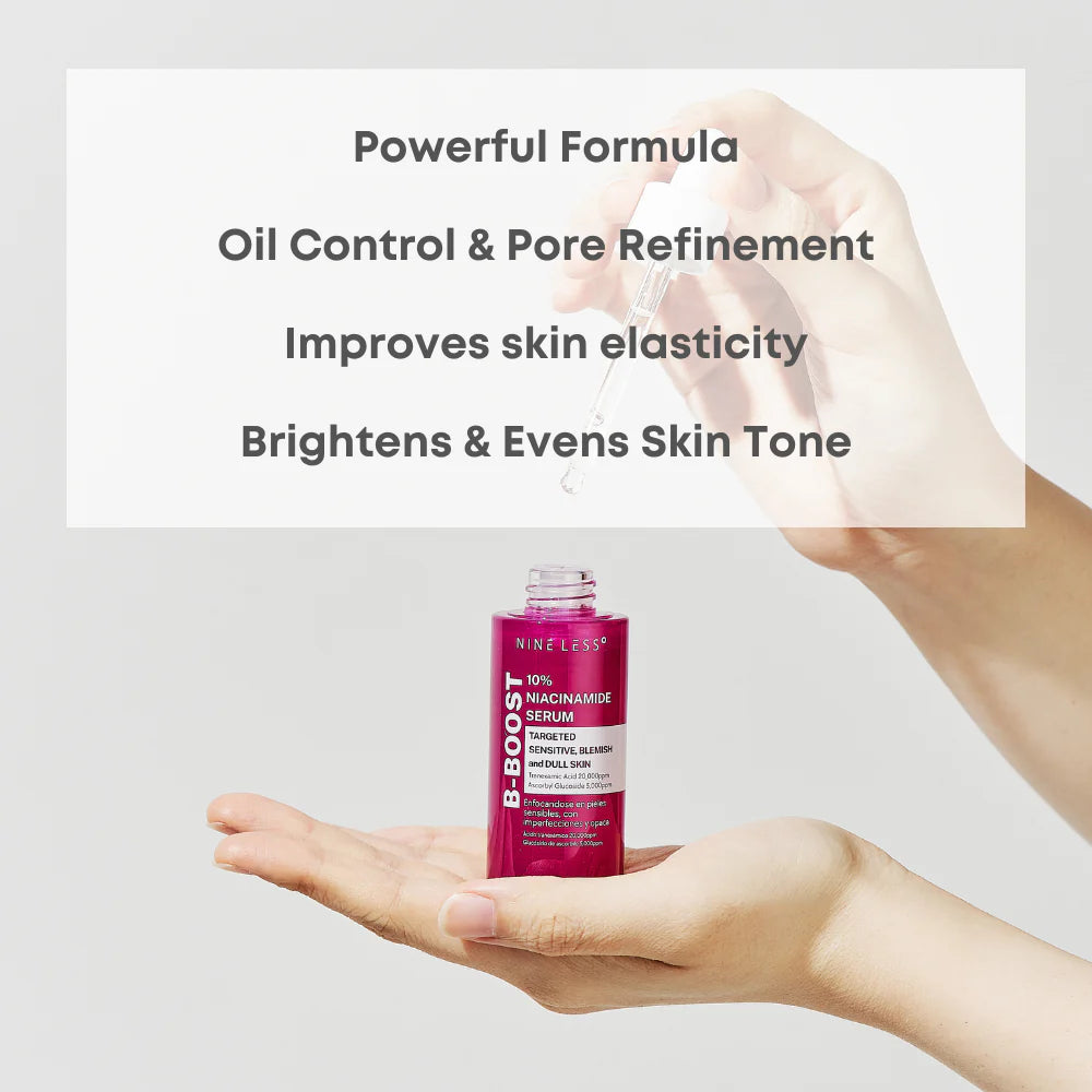 NINE LESS | B-Bost 10% Niacinamide Serum - 30 ml