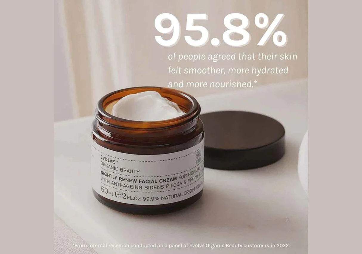 EVOLVE | Nightly Renew Facial Cream - 60ml - InternationalCosmetic