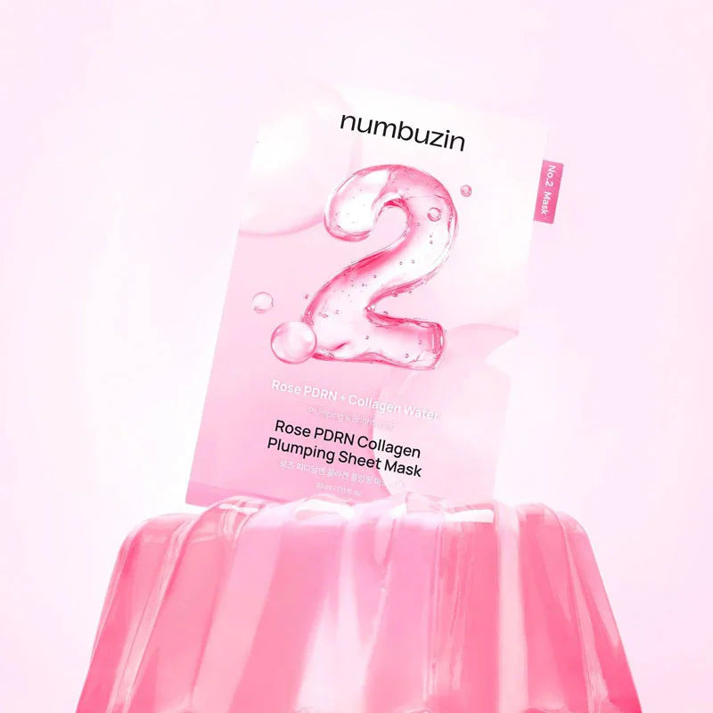 NUMBUZIN | No.2 Rose PDRN Overnight Collagen Mask