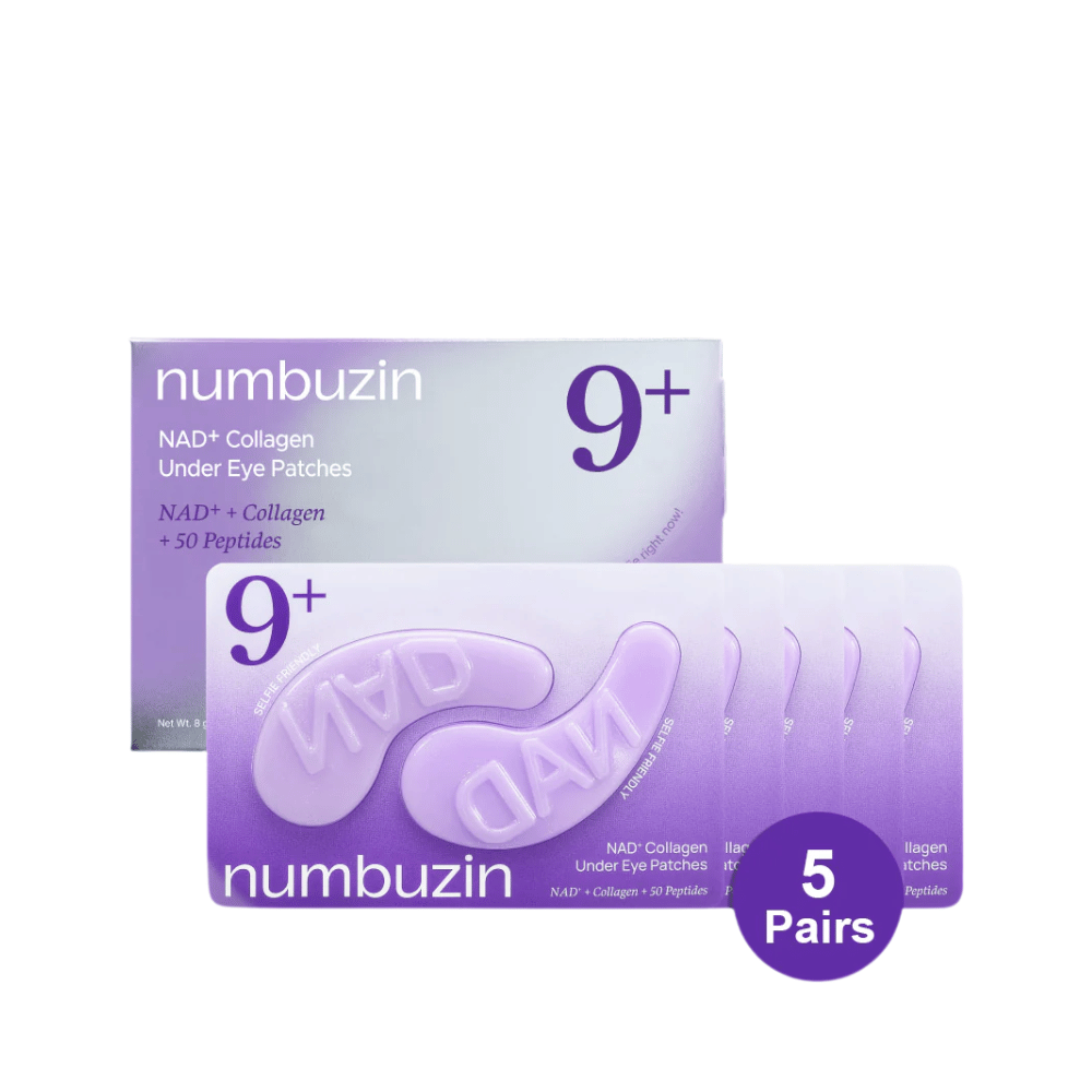 NUMBUZIN | No.9 NAD+ Collagen Under Eye Patches (5 pairs)