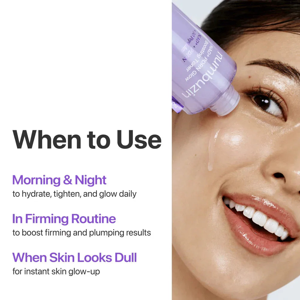 NUMBUZIN | No.9 NAD+ PDRN Glow Boosting Toner 150ml - InternationalCosmetic
