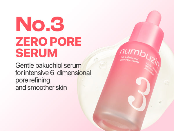 NUMBUZIN | No.3 Bifida Bakuchiol Zero Pore Serum - 30ml