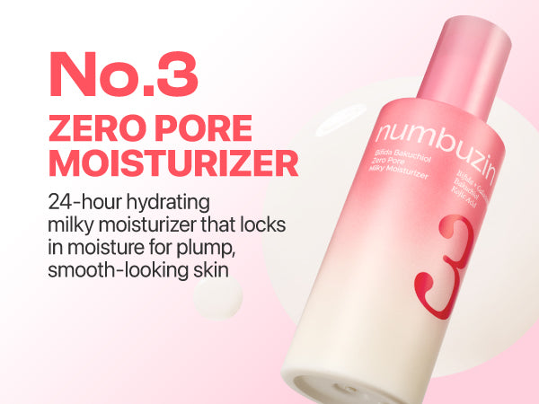 NUMBUZIN | No.3 Bifida Bakuchiol Zero Pore Milky Moisturizer - 150ml