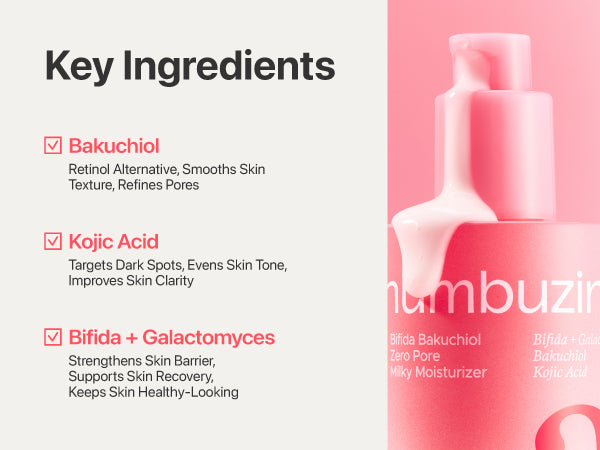 NUMBUZIN | No.3 Bifida Bakuchiol Zero Pore Milky Moisturizer - 150ml