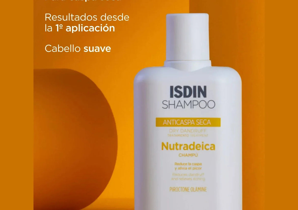 ISDIN | Nutradeica® Champú Anticaspa Seca - 200ml - InternationalCosmetic