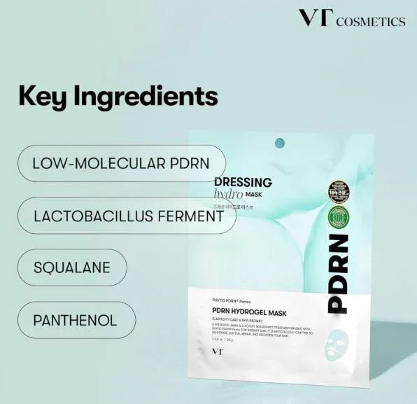VT COSMETICS | PDRN Hydrogel Mask - InternationalCosmetic