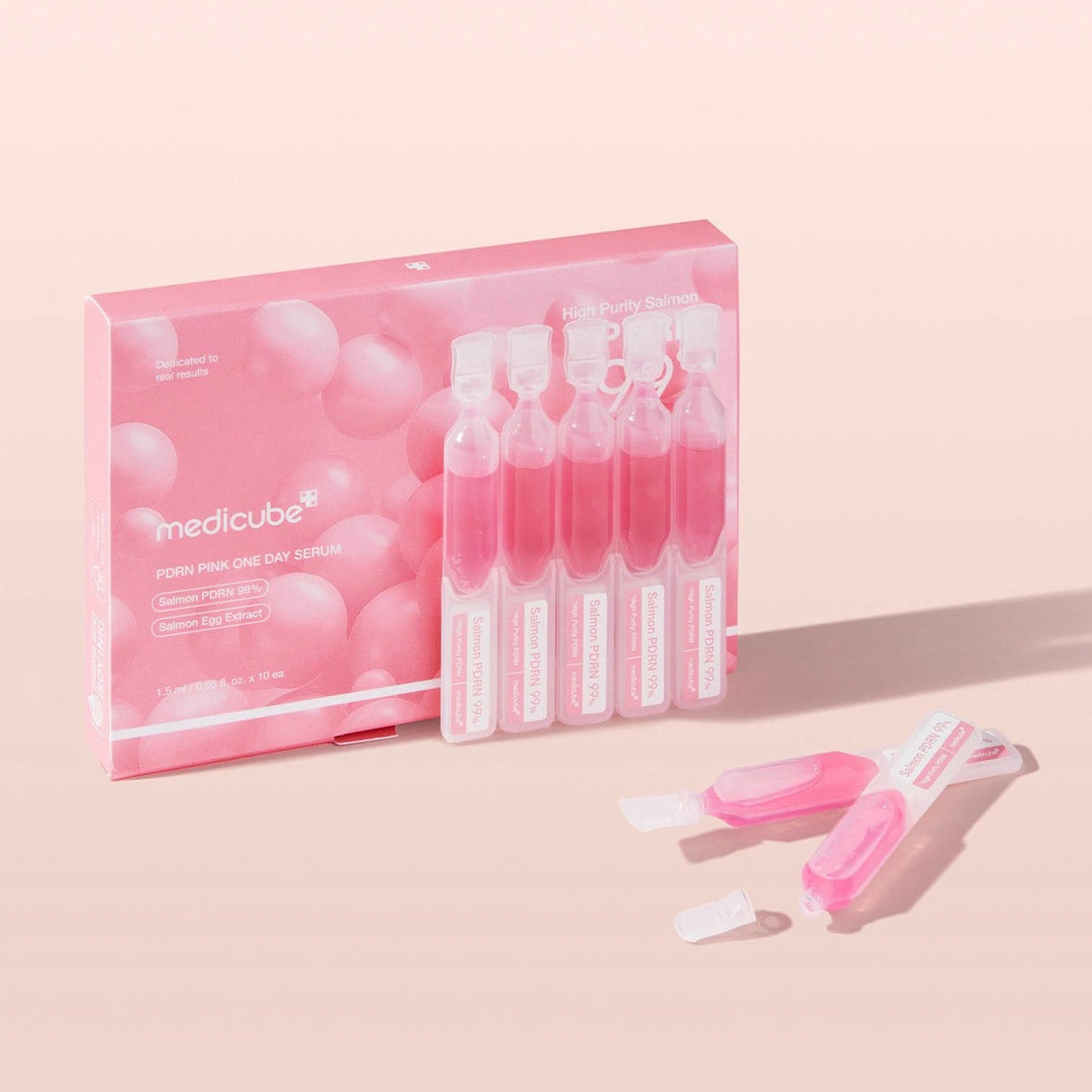 PDRN Pink One Day Serum Set (1.5 ml x 10 vials)