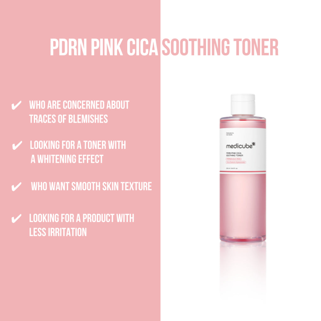 MEDICUBE |Medicube PDRN Pink CICA Soothing Toner - 250 ml