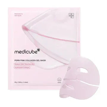MEDICUBE | Salmon PDRN Pink Collagen Mask - 4 uds - InternationalCosmetic