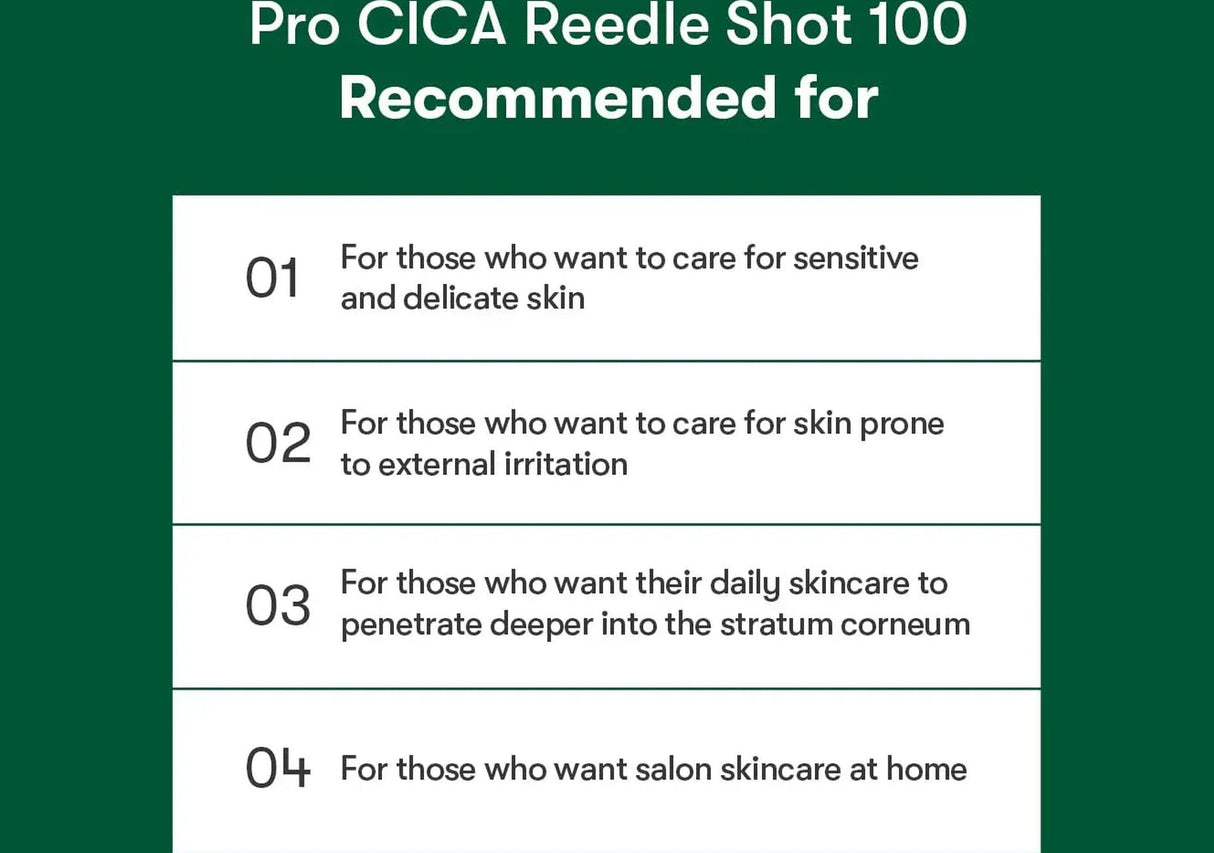 VT COSMETICS | Pro Cica Reedle Shot 100 - 50ml