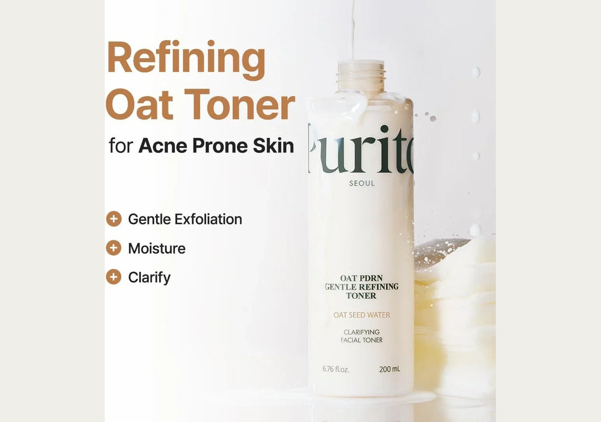 PURITO | Oat PDRN Gentle Refining Toner - 200ml