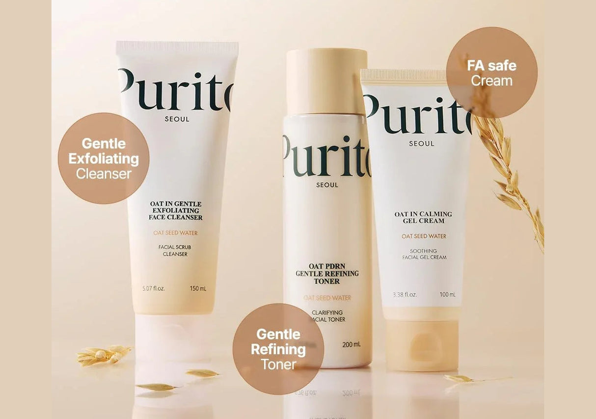 PURITO | Oat PDRN Gentle Refining Toner - 200ml