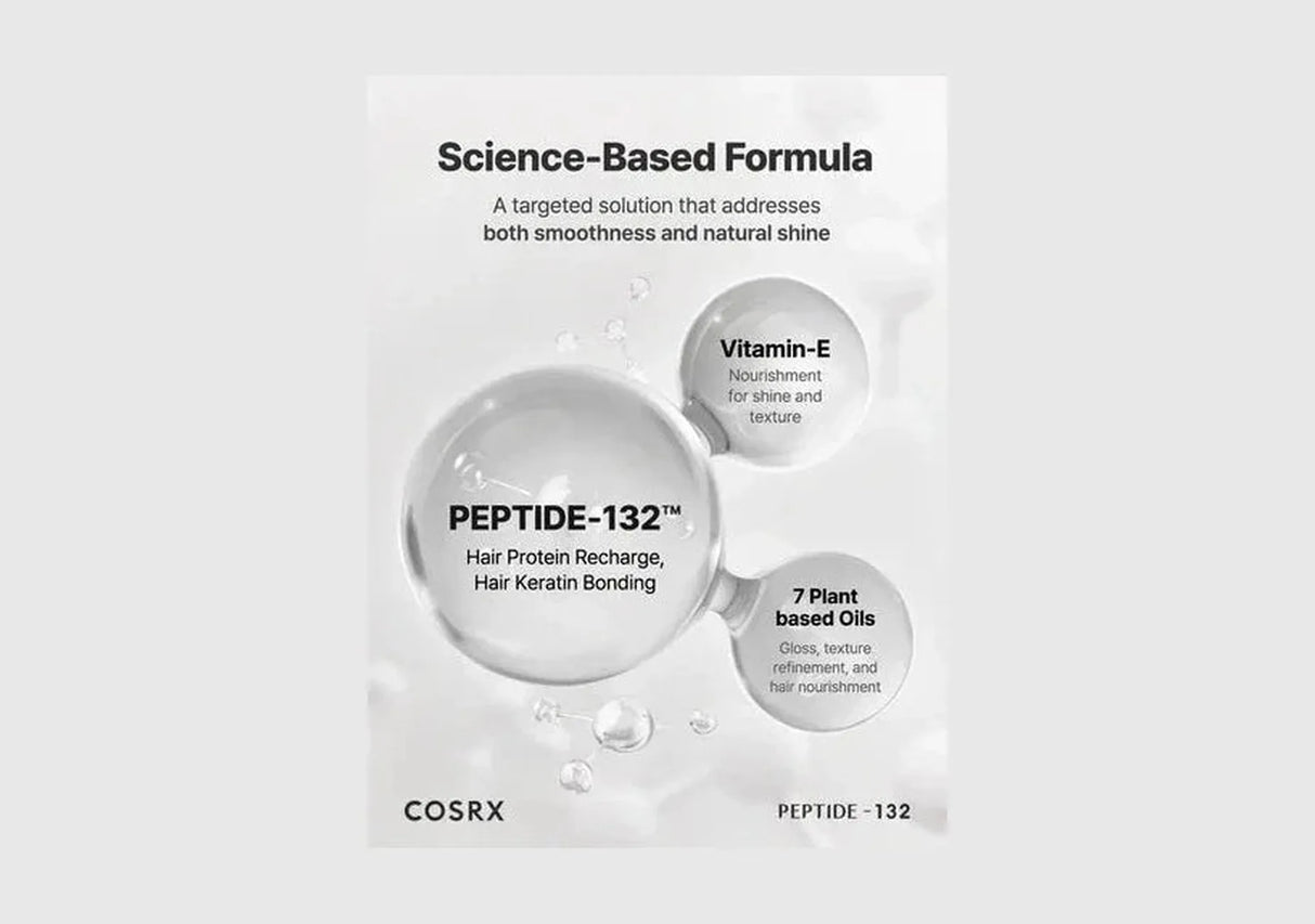 COSRX | Peptide‑132 Ultra Perfect Hair Bonding Oil Serum - 28ml
