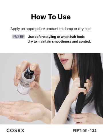 COSRX | Peptide‑132 Ultra Perfect Hair Bonding Oil Serum - 28ml