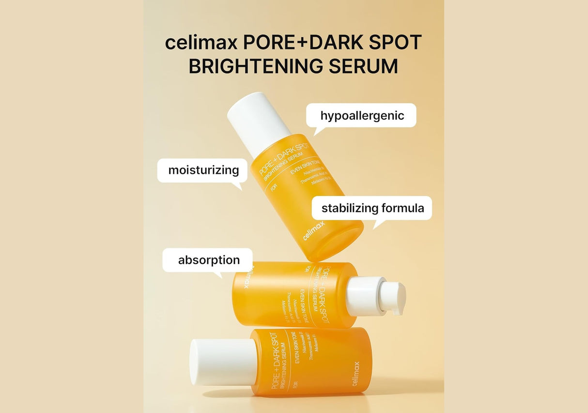 CELIMAX | Pore + Dark Spot Brightening Serum - 30ml