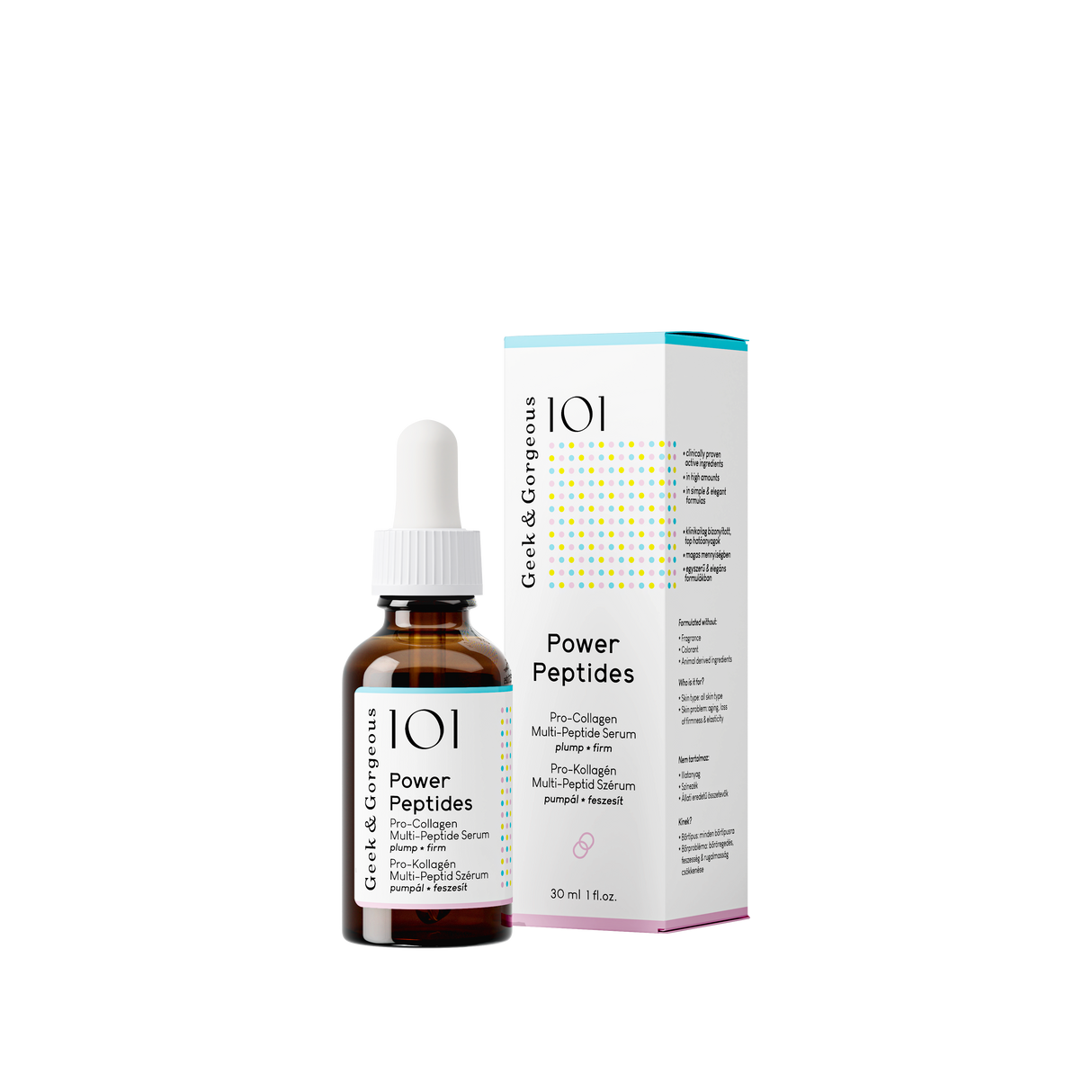 GEEK & GORGEOUS | Power Peptides - 30 ml