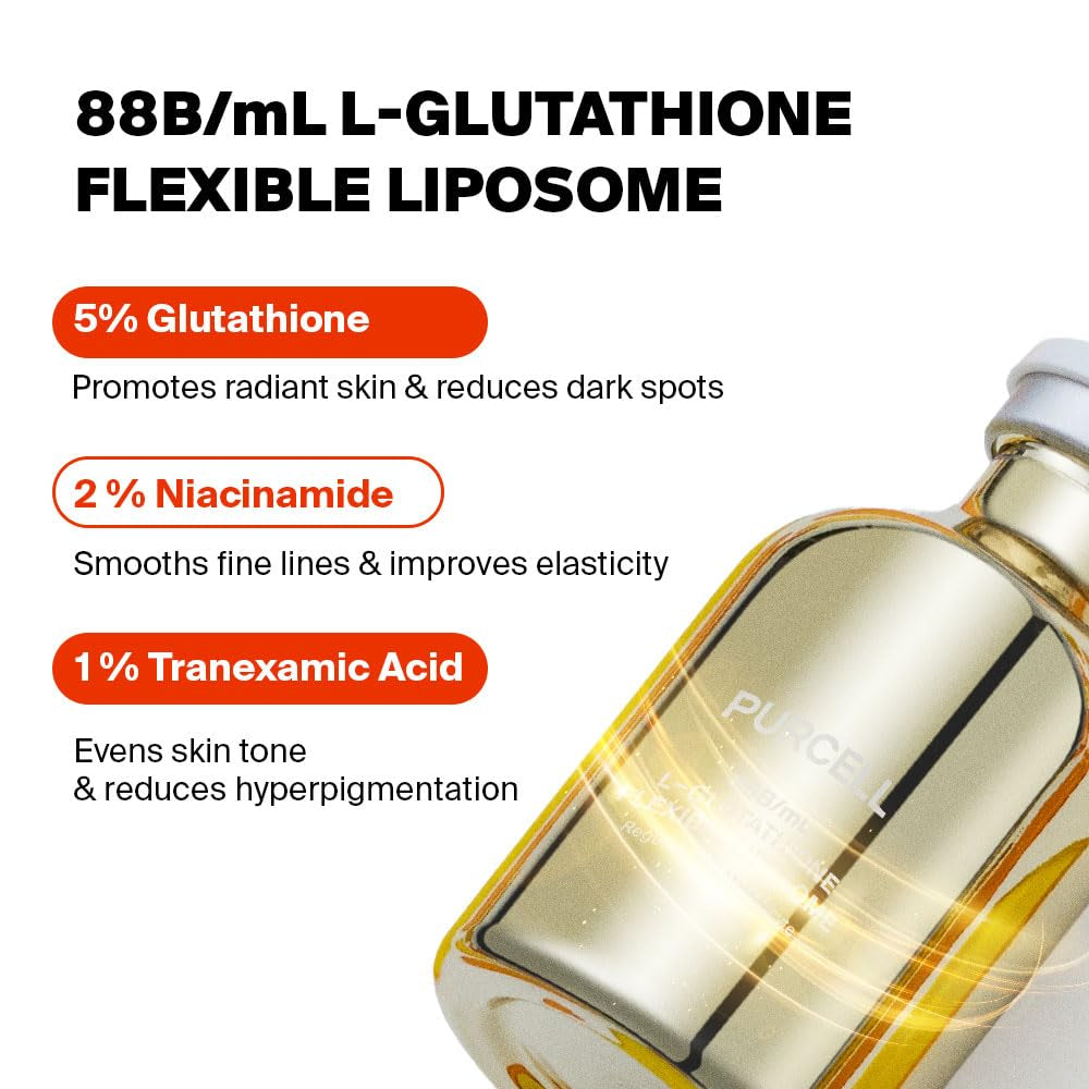 PURCELL | 88B/mL L-Glutathione Flexible Liposome - 30ml