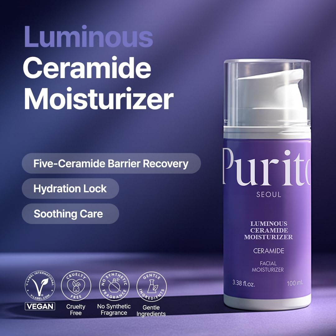 PURITO | Luminous Ceramide Moisturizer - 100ml