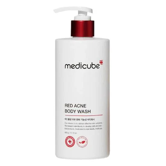 MEDICUBE | Red Acne Body Wash 2.0 - 400 ml - InternationalCosmetic