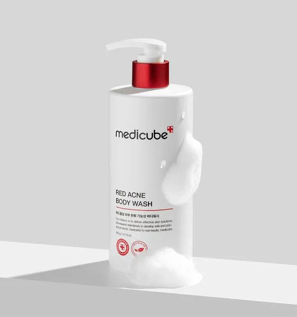 MEDICUBE | Red Acne Body Wash 2.0 - 400 ml - InternationalCosmetic