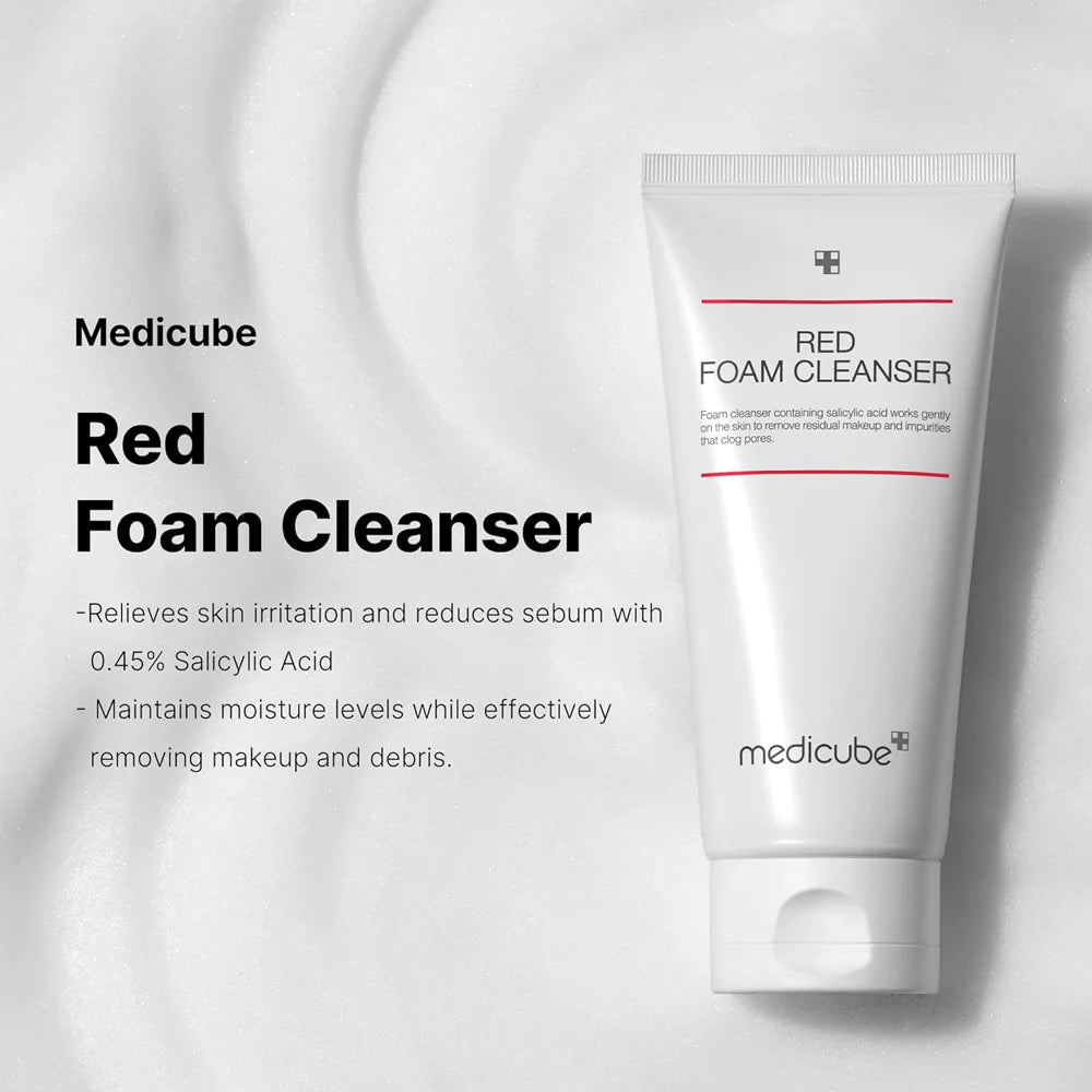 MEDICUBE | Red Foam Cleanser - 120 ml