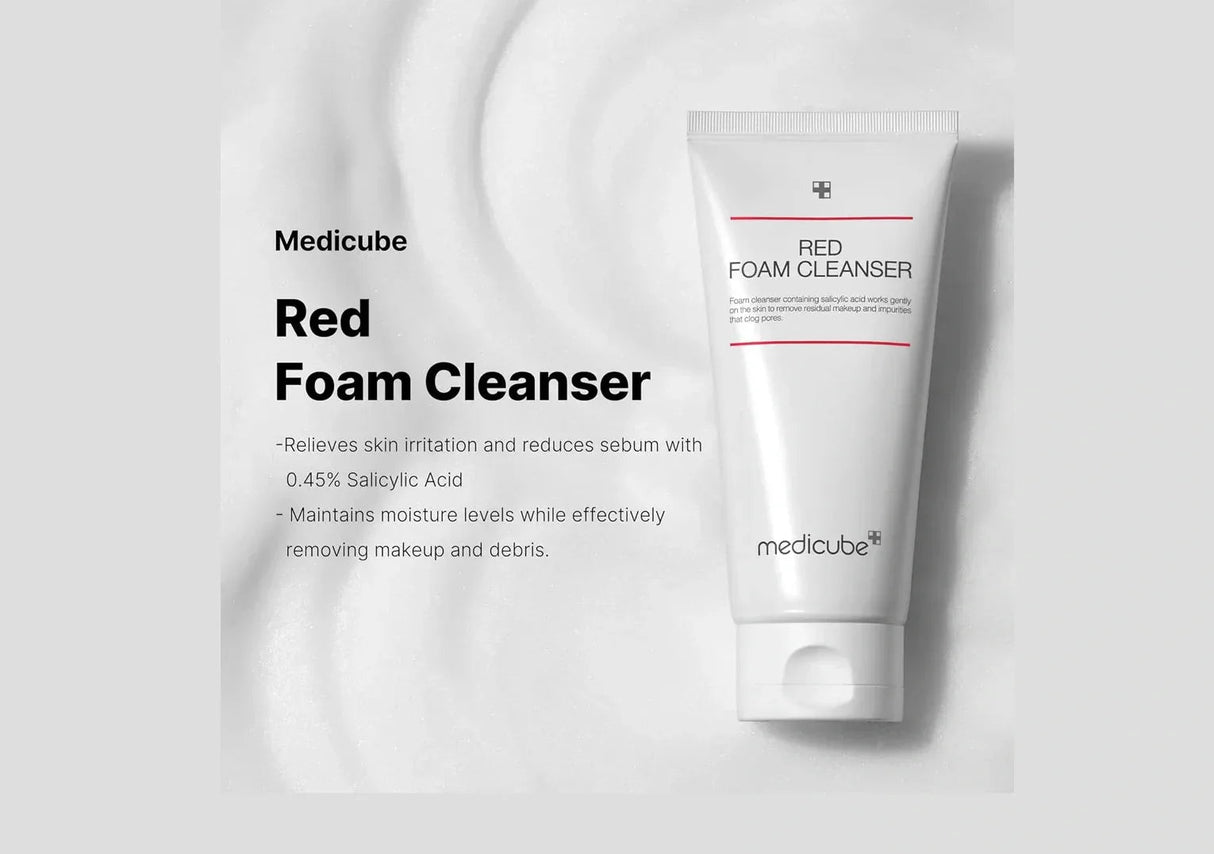 MEDICUBE | Red Foam Cleanser - 120 ml - InternationalCosmetic
