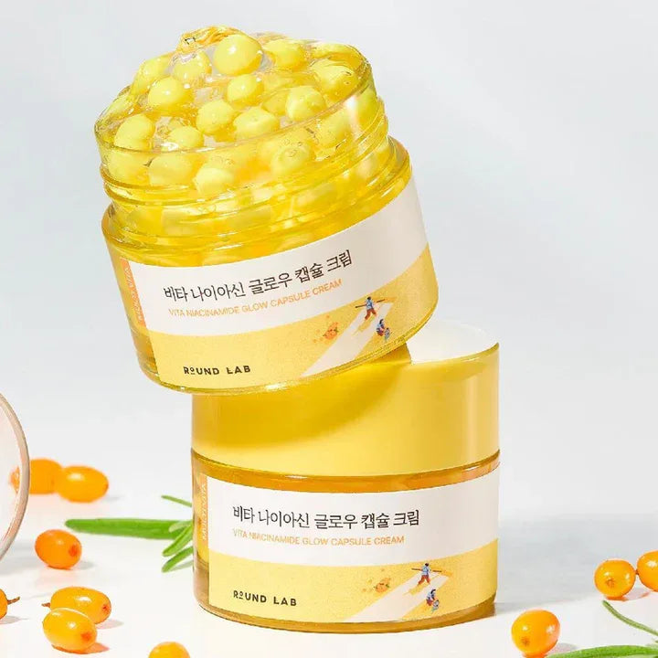 ROUND LAB | Vita Niacinamide Glow Capsule Cream - 50ml - InternationalCosmetic