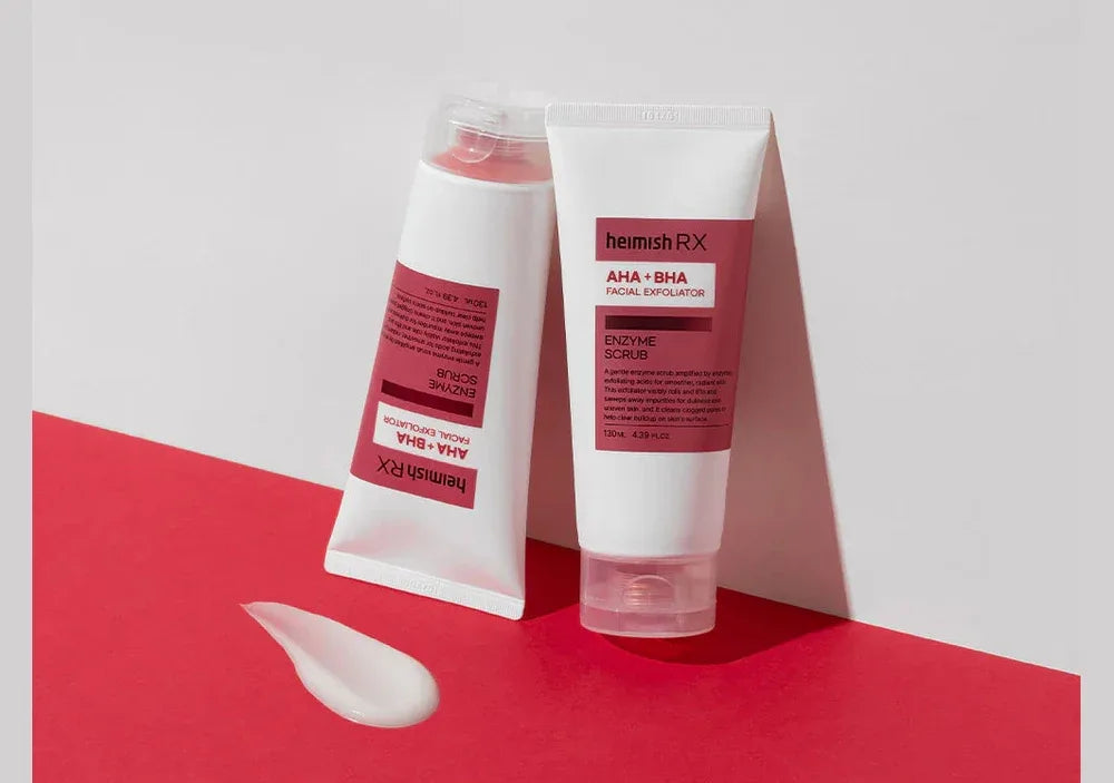 HEIMISH | RX AHA BHA Facial Exfoliator Enzyme Scrub - 130ml - InternationalCosmetic