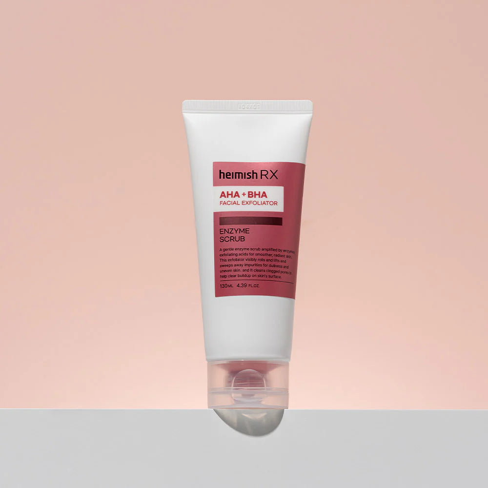 HEIMISH | RX AHA BHA Facial Exfoliator Enzyme Scrub - 130ml