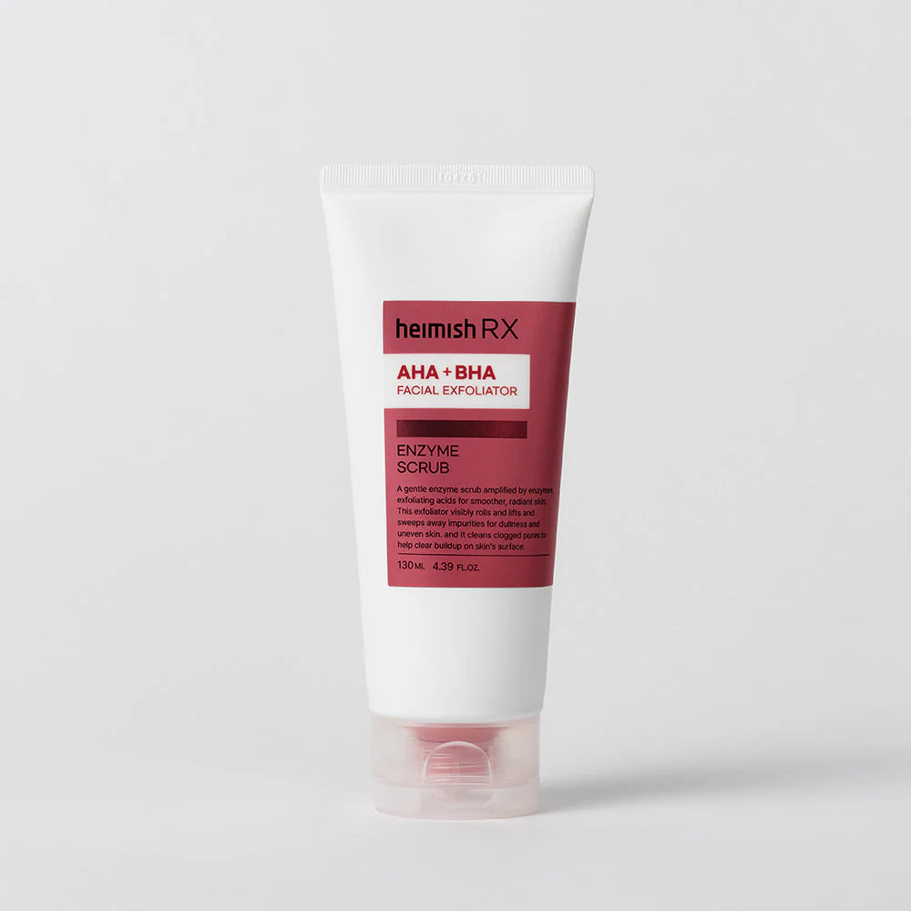 HEIMISH | RX AHA BHA Facial Exfoliator Enzyme Scrub - 130ml