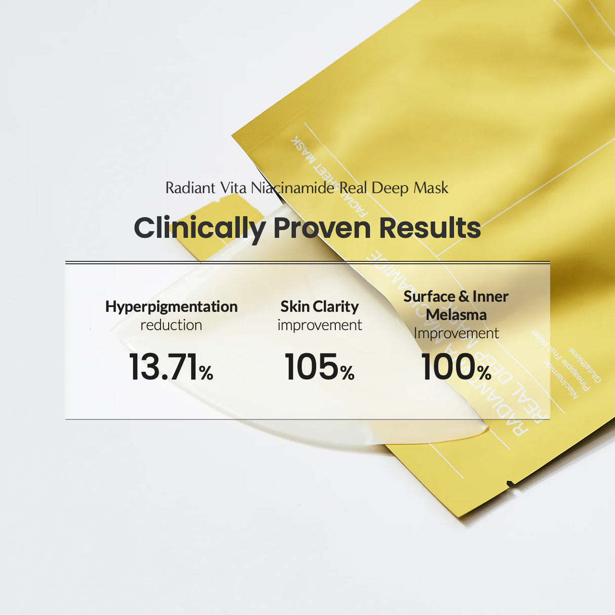 BIODANCE | Radiant Vita Niacinamide Real Deep Mask - 1 ud