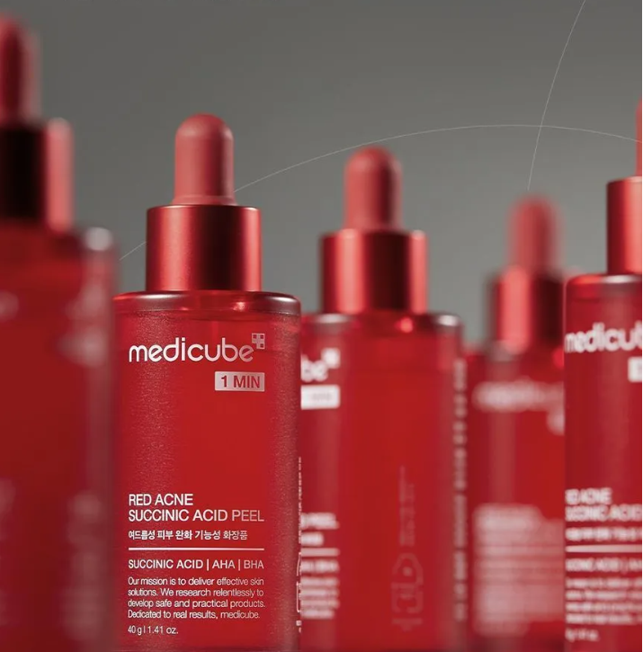RED ACNE SUCCINIC ACID PEEL