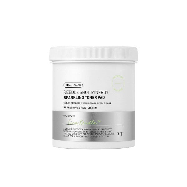 VT COSMETICS | Reedle Shot Synergy Sparkling Toner Pad - 80ud