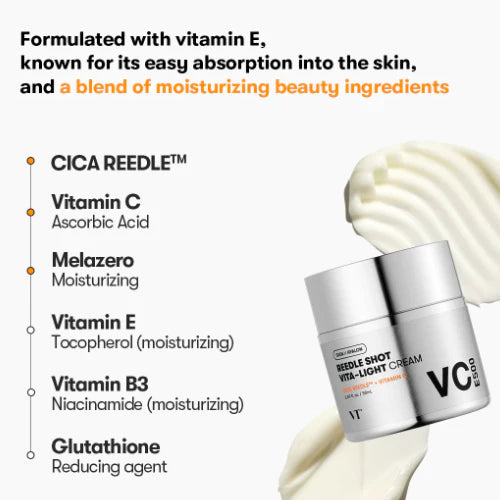 VT COSMETICS | Reedle Shot Vita-Light Cream - 50ml