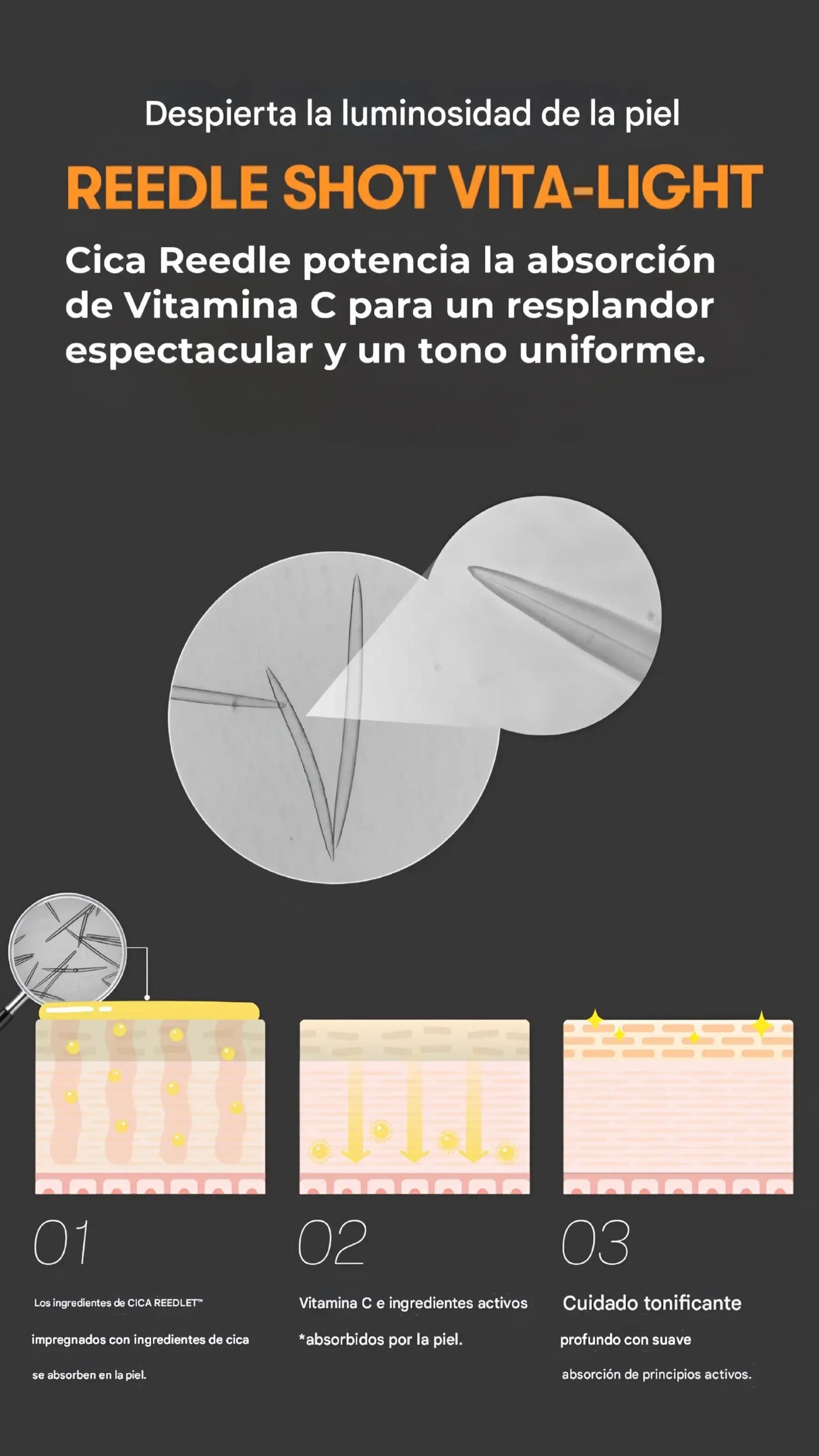 VT COSMETICS | Reedle Shot Vita-Light Cream - 50ml - InternationalCosmetic