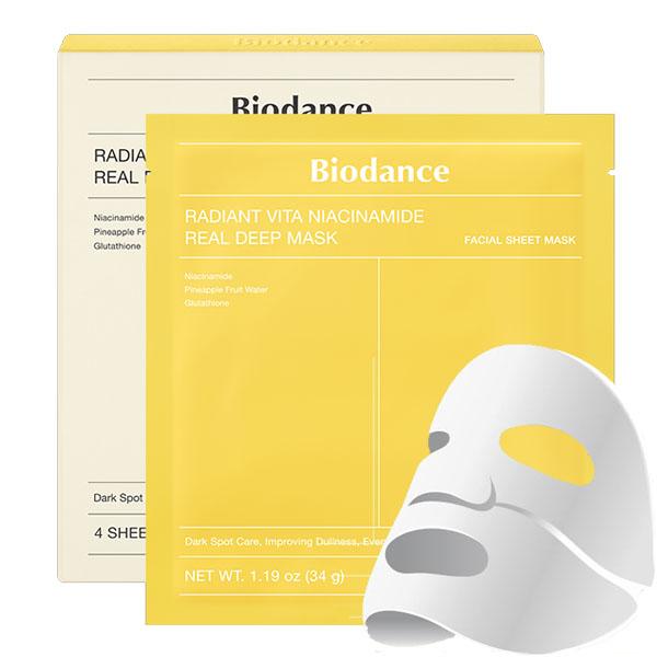 BIODANCE | Radiant Vita Niacinamide Real Deep Mask - 4ud