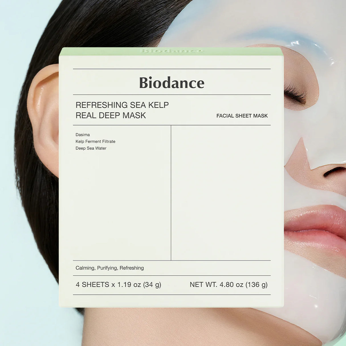 BIODANCE | Refreshing Sea Kelp Real Deep Mask - 1 ud