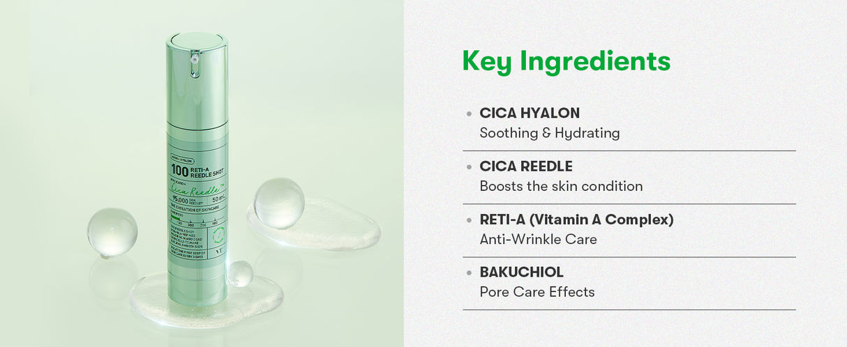 VT COSMETICS | Reti-A Reedle Shot 100 - 50ml