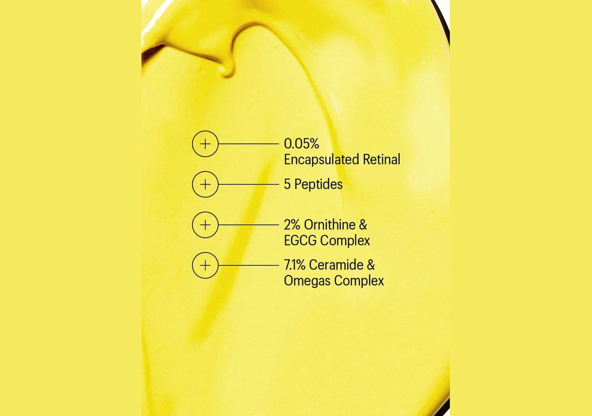 ALLIES OF SKIN | Retinal 0.05% & Peptides Repair Night Cream - 50ml