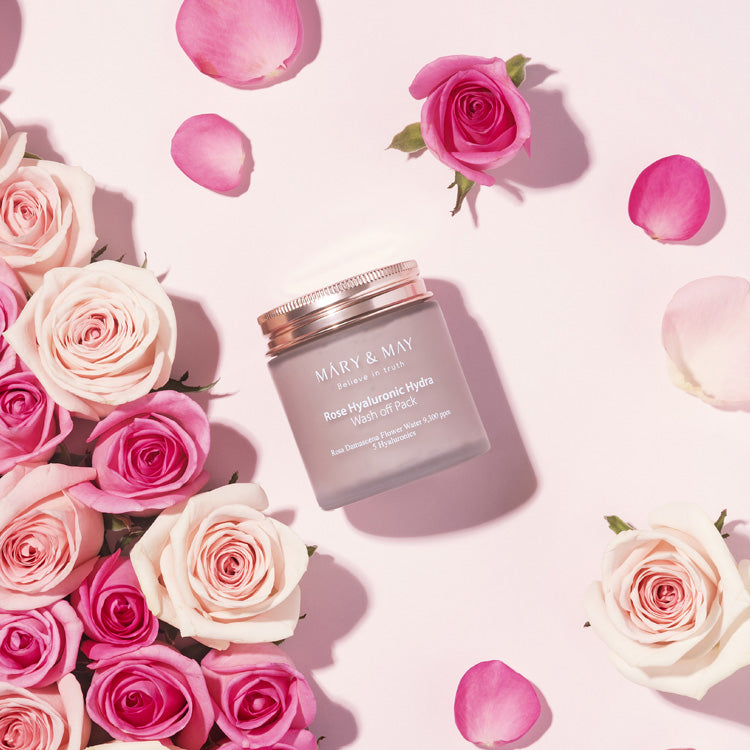 Rose Hyaluronic Hydra Wash-Off Pack