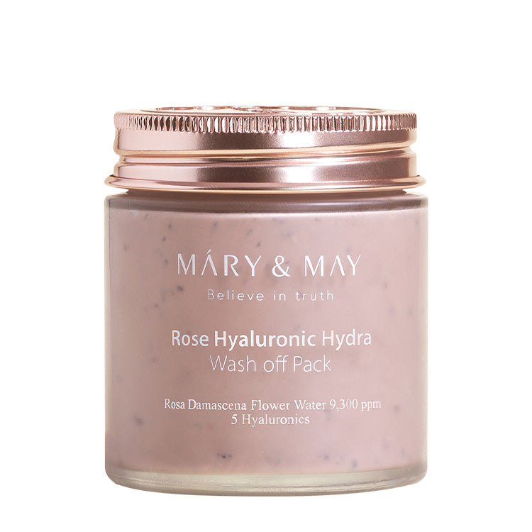 Rose Hyaluronic Hydra Wash-Off Pack