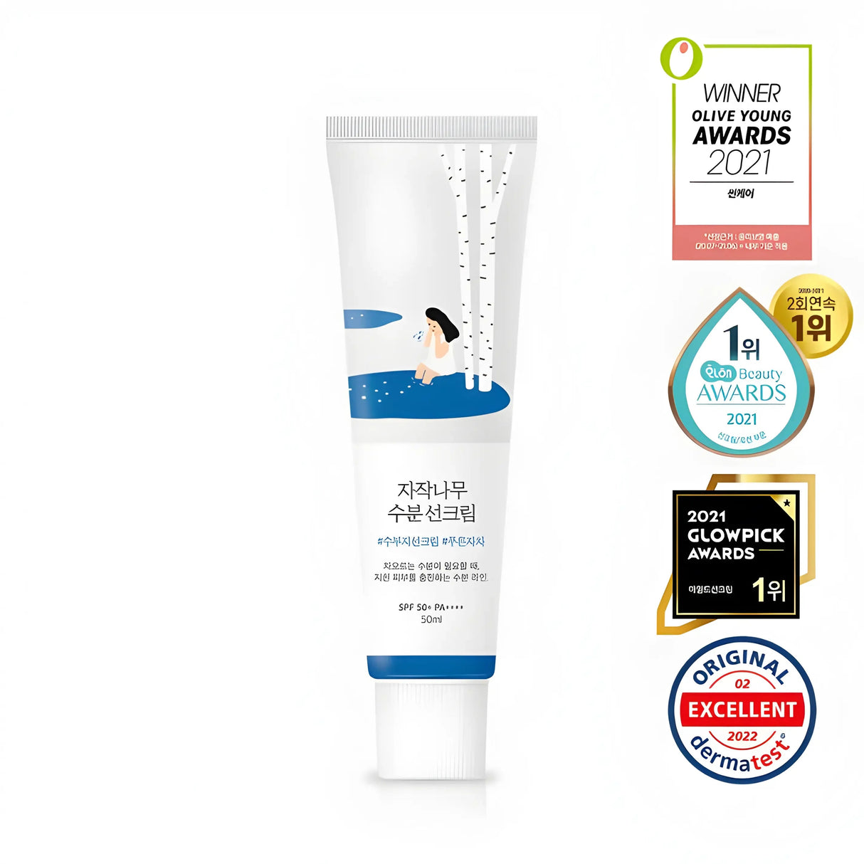 ROUND LAB | Birch Juice Moisturizing Sunscreen SPF50+ - 50 ml - InternationalCosmetic